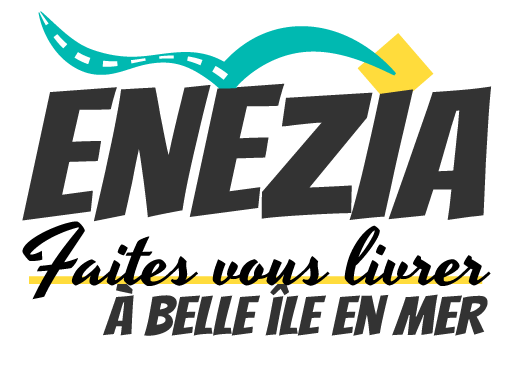 Logo Enezia, livraison colis et bagages à Belle île en mer